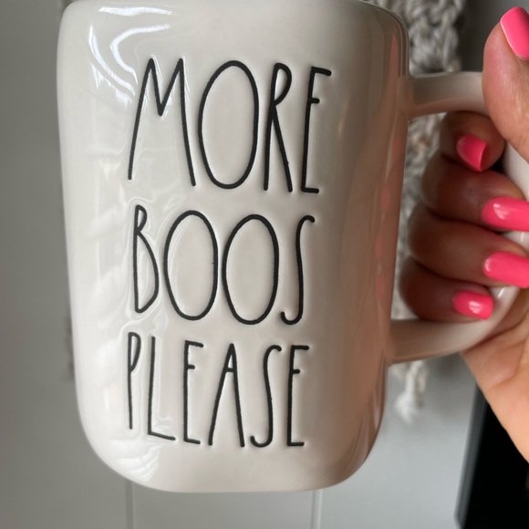 Rae Dunn More Boos Please Halloween Coffee Mug NWOT - Picture 2 of 5